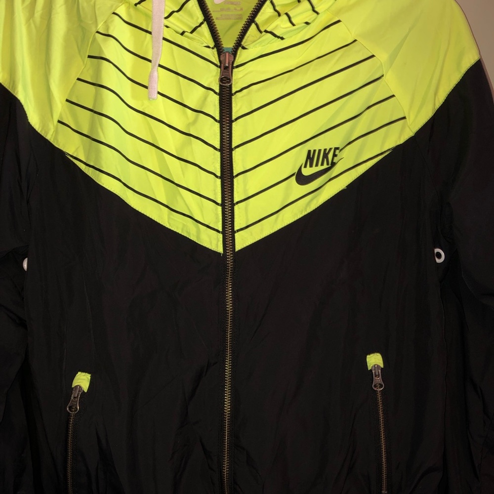 Nike track jacket with hood